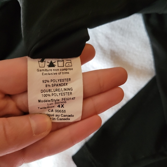 4X - Black dress. - Picture 2 of 5